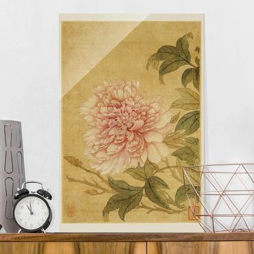 Glasschilderijen Yun Shouping - Chrysanthemum