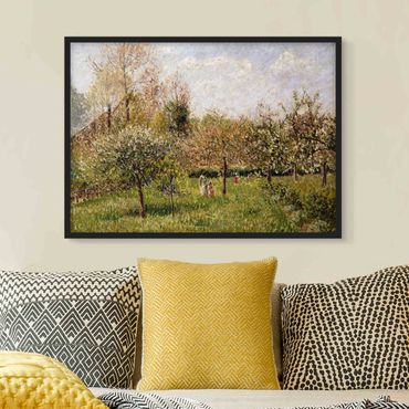 Ingelijste posters Camille Pissarro - Spring In Eragny