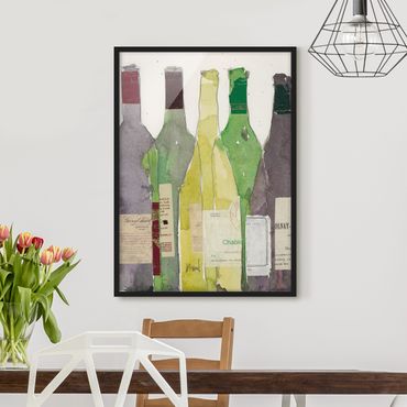 Ingelijste posters Wine & Spirits III