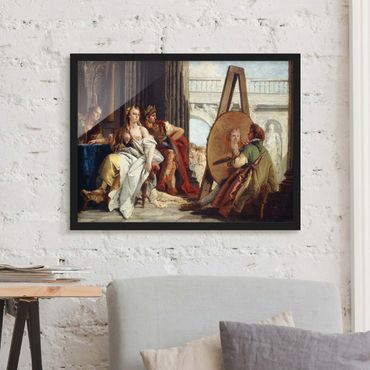 Ingelijste posters Giovanni Battista Tiepolo - Alexander The Great
