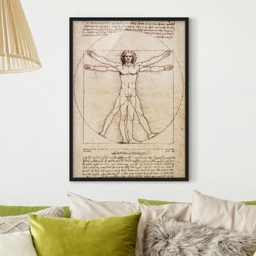 Ingelijste posters Da Vinci