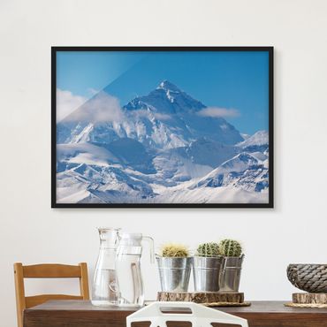 Ingelijste posters Mount Everest
