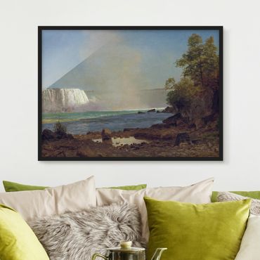 Ingelijste posters Albert Bierstadt - Niagara Falls