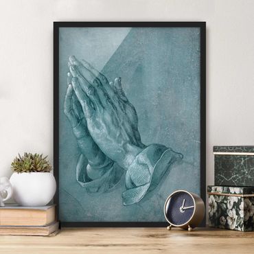 Ingelijste posters Albrecht Dürer - Study Of Praying Hands