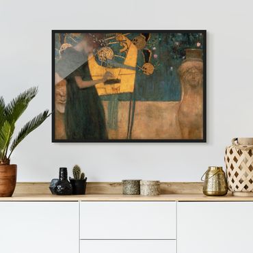 Ingelijste posters Gustav Klimt - Music