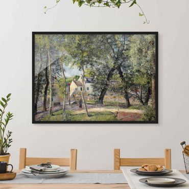 Ingelijste posters Camille Pissarro - Landscape At Osny Near Watering