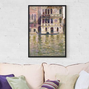 Ingelijste posters Claude Monet - The Palazzo Dario