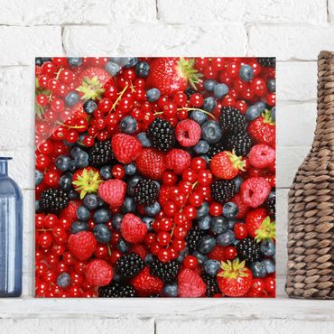 Glasschilderijen Fruity Berries