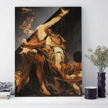 Glasschilderijen Giovanni Battista Tiepolo - The Martyrdom of St. Bartholomew