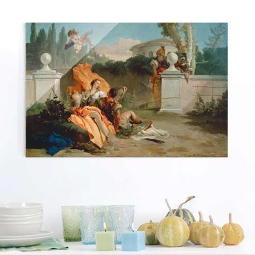 Glasschilderijen Giovanni Battista Tiepolo - Rinaldo and Armida