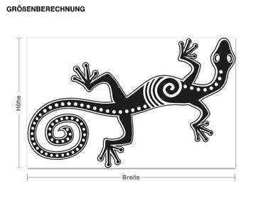 Muurstickers Lizard in Australian Design