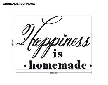Muurstickers Homemade Happiness