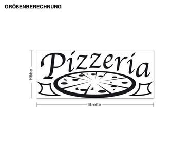 Muurstickers Pizzeria