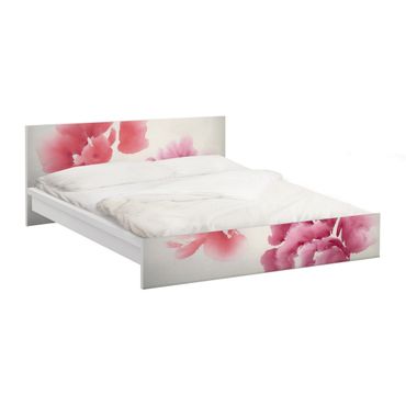 Meubelfolie IKEA Malm Bed Artistic Flora II