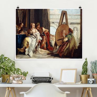 Posters Giovanni Battista Tiepolo - Alexander The Great