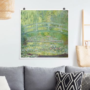 Posters Claude Monet - Japanese Bridge