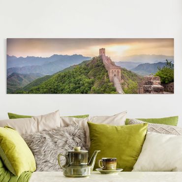 Canvas schilderijen The Infinite Wall Of China