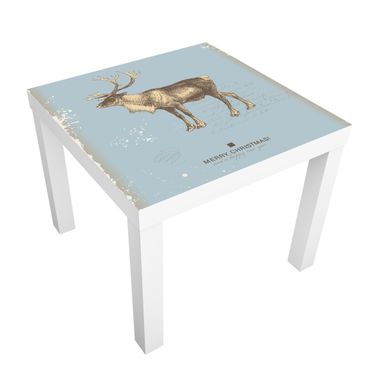 Meubelfolie IKEA Lack Tafeltje Reindeer Postcard