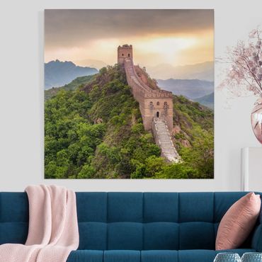 Canvas schilderijen The Infinite Wall Of China