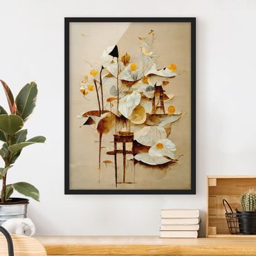 Ingelijste posters - Abstract Bouquet