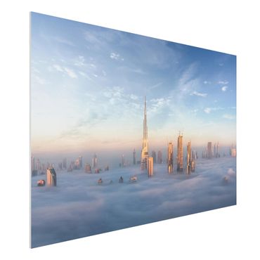 Forex schilderijen Dubai Above The Clouds