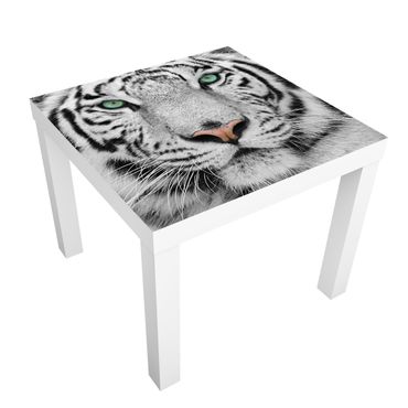 Meubelfolie IKEA Lack Tafeltje White Tiger