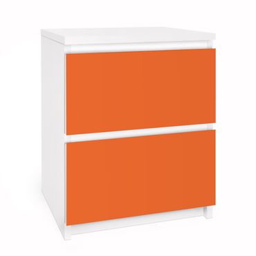 Meubelfolie IKEA Malm Ladekast Colour Orange
