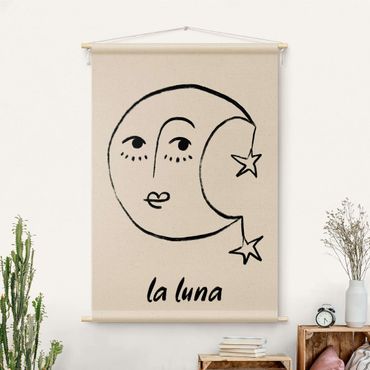 Wandtapijt - Alina Buffiere - La Luna