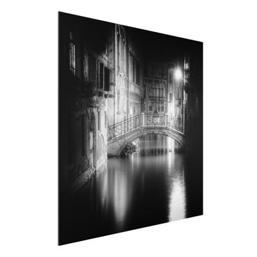 Aluminium Dibond schilderijen Bridge Venice
