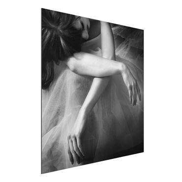 Aluminium Dibond schilderijen The Hands Of A Ballerina