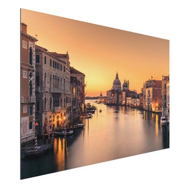 Aluminium Dibond schilderijen Golden Venice