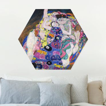 Hexagons Forex schilderijen Gustav Klimt - The Virgin