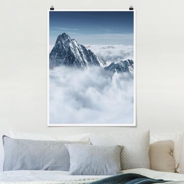 Posters The Alps Above The Clouds