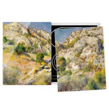 Kookplaat afdekplaten Auguste Renoir - Rock At Estaque