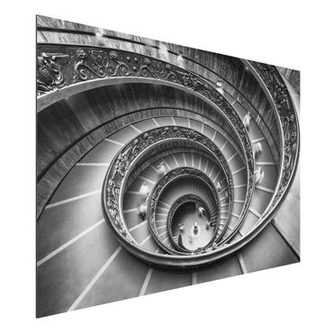 Aluminium Dibond schilderijen Bramante Staircase
