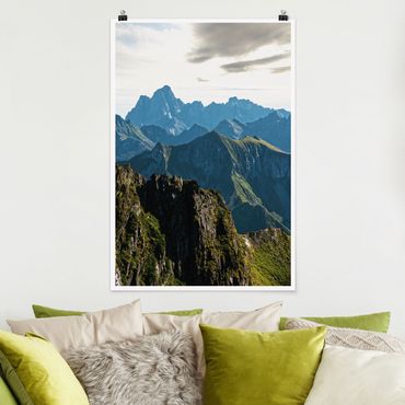 Posters Mountains On The Lofoten