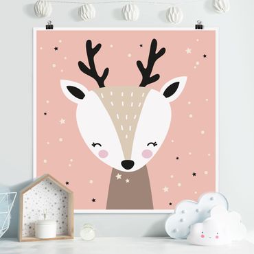 Posters Happy Deer