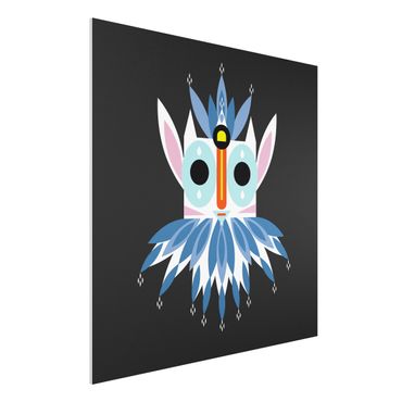 Forex schilderijen Collage Ethno Mask - Gnome