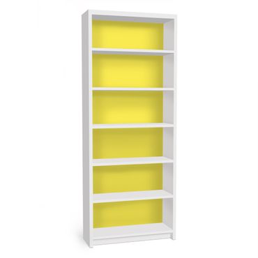 Meubelfolie IKEA Billy Boekenkast Colour Lemon Yellow