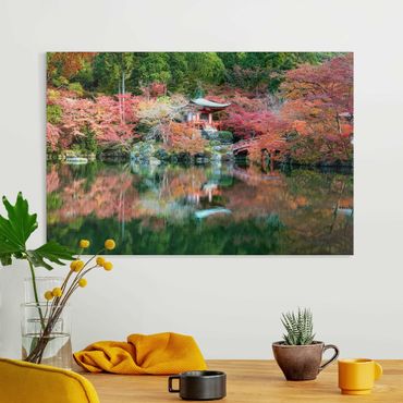 Canvas schilderijen Daigo Ji Temple In The Fall