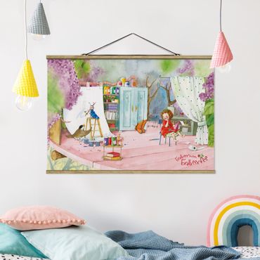 Stoffen schilderij met posterlijst Little Strawberry Strawberry Fairy - Tinker