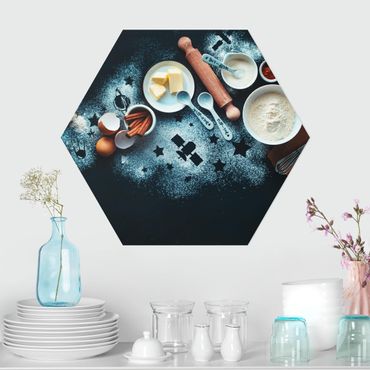 Hexagons Forex schilderijen Baking For Stargazers