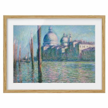 Ingelijste posters - Claude Monet - The Grand Canal