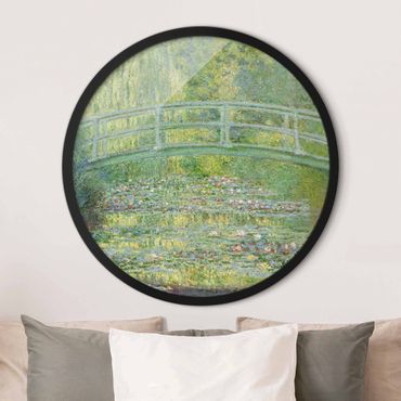 Rond schilderijen Claude Monet - Ponte giapponese