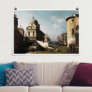 Posters Bernardo Bellotto - Venetian Capriccio