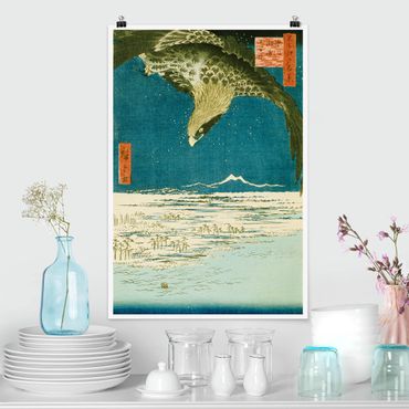 Posters Utagawa Hiroshige - The Plain near Fukagawa Susaki