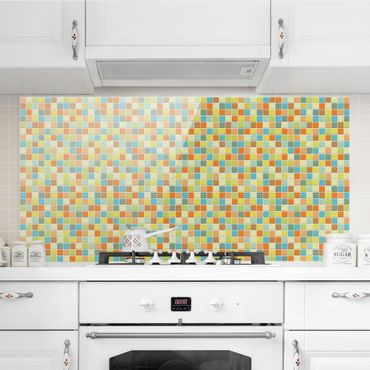 Spatscherm keuken Mosaic Tiles Sommerset