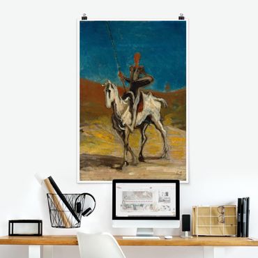 Posters Honoré Daumier - Don Quixote