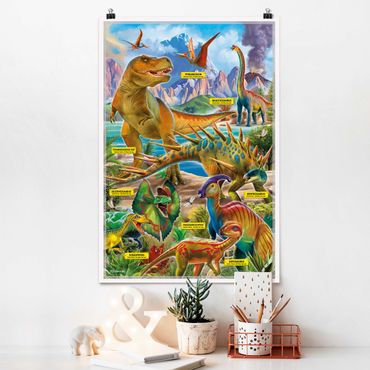 Posters The Dinosaurs Species
