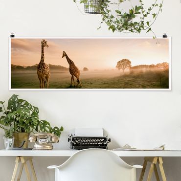 Posters Surreal Giraffes